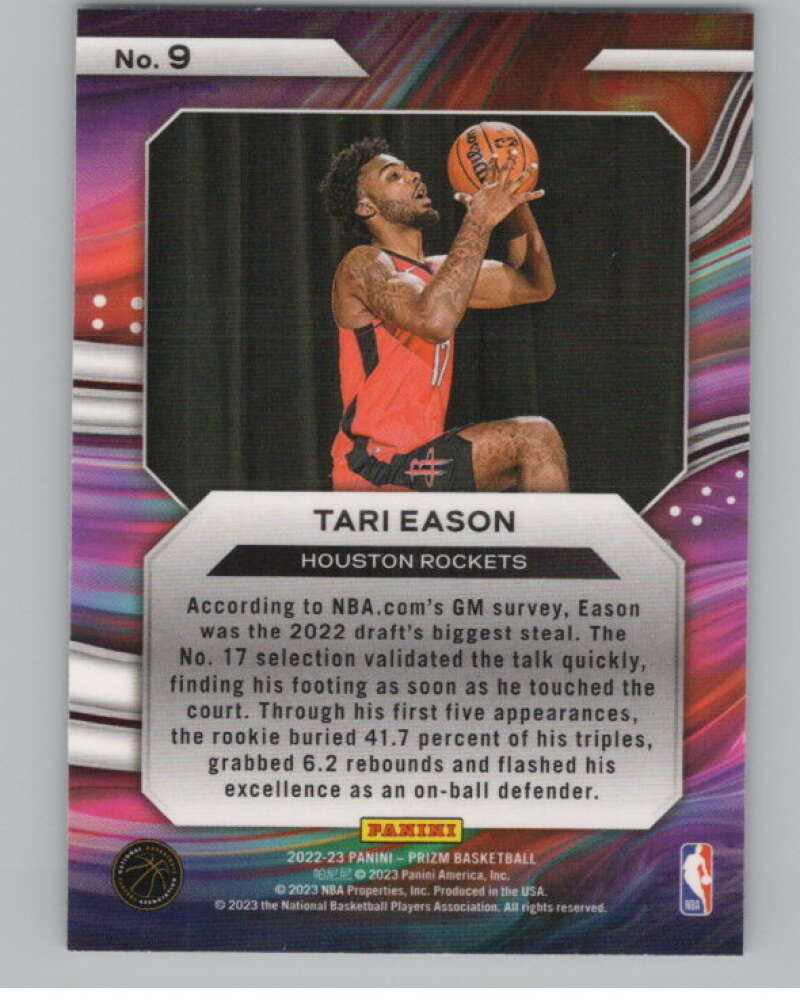 2022-23 Panini Prizm Instant Impact #9 Tari Eason V98335 Image 2