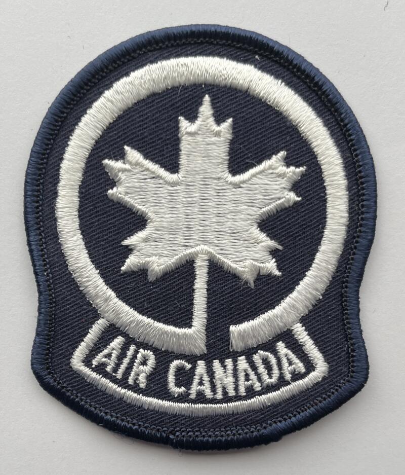 Air Canada Logo Airlines Company Hat Vest Aviation Patch 2"x3.25" Image 1