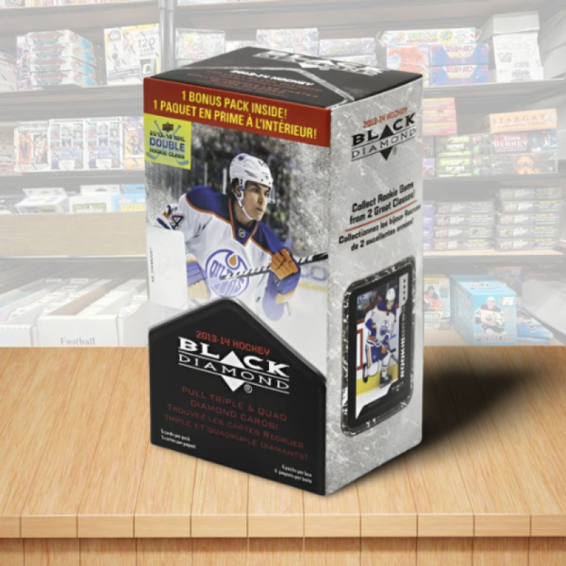 2013-14 Upper Deck Black Diamond Blaster Hockey Box Image 1