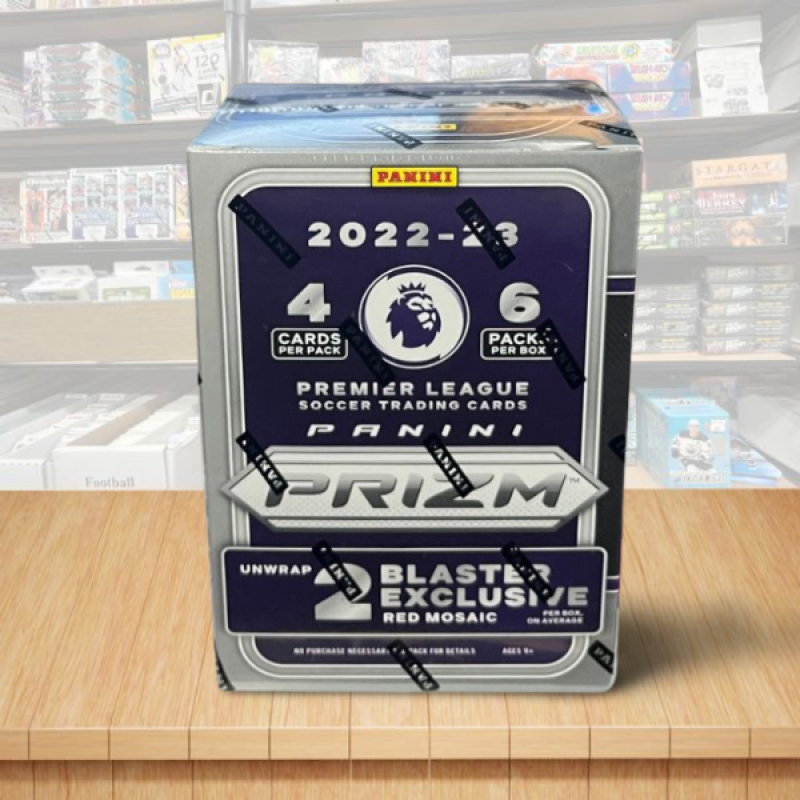 2022-23 Panini Prizm League EPL Soccer Factory Sealed Box - 6 Packs Image 1