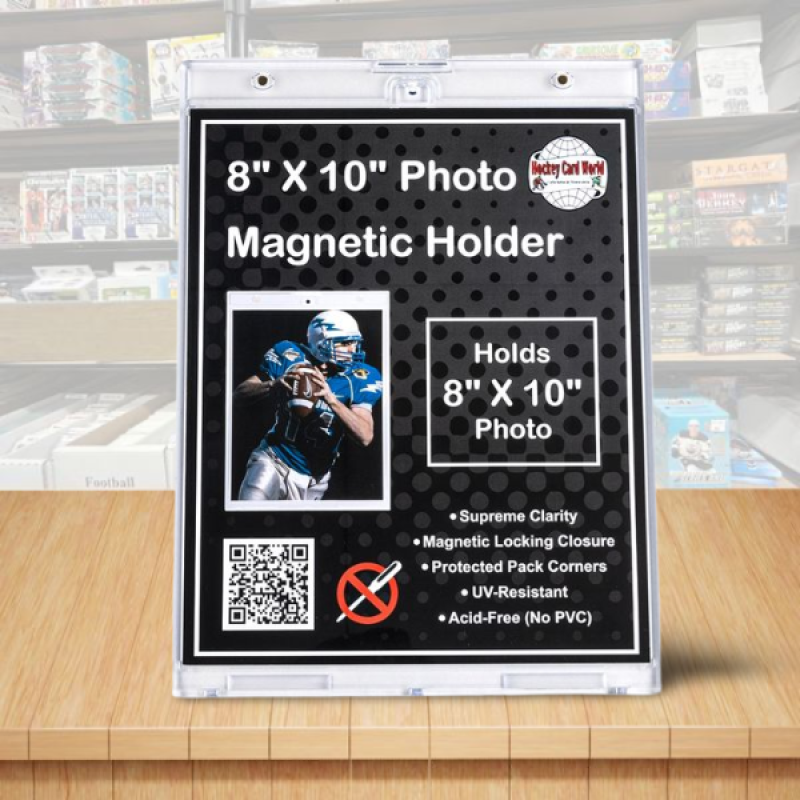 Hockey Card World 1Touch 8"x10" Photo UV Magnetic Holder One Touch Display Image 1