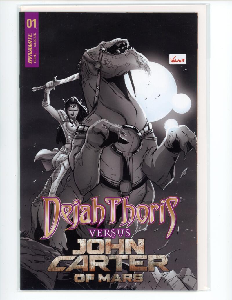 Dejah Thoris Versus John Carter of Mars #1 B&W Comic Mint VARIANT - B1-15 Image 1