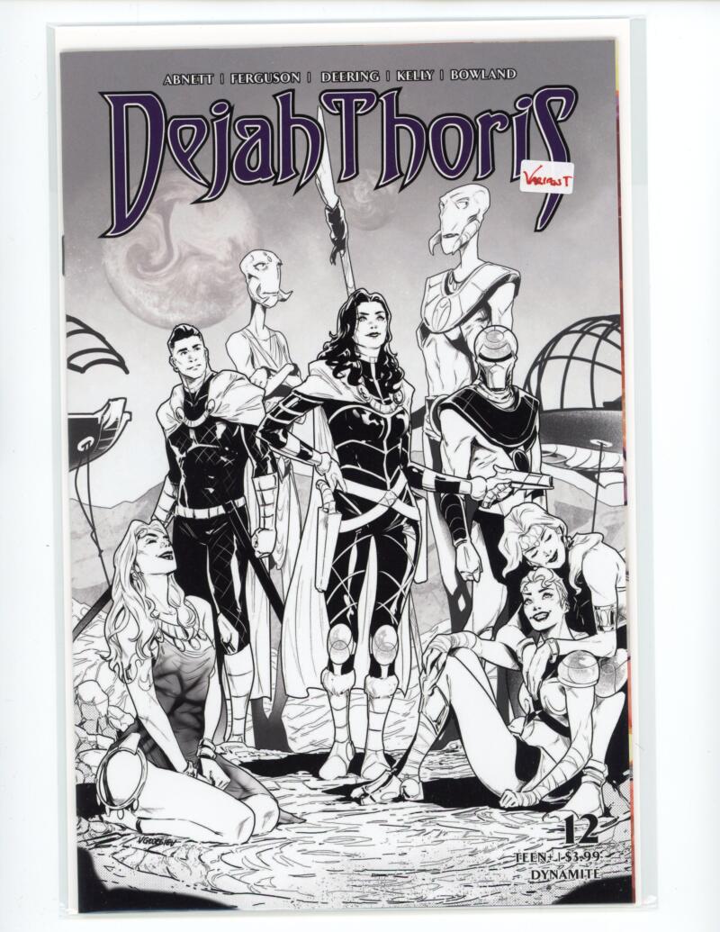 Dejah Thoris Vol 3 #12 Incentive Vasco B&W Comic Mint VARIANT - B1-21 Image 1
