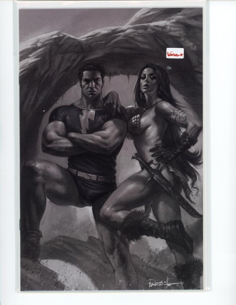 Red Sonja The Superpowers #3 B&W R Parrillo Comic Mint VARIANT - B1-66 Image 1