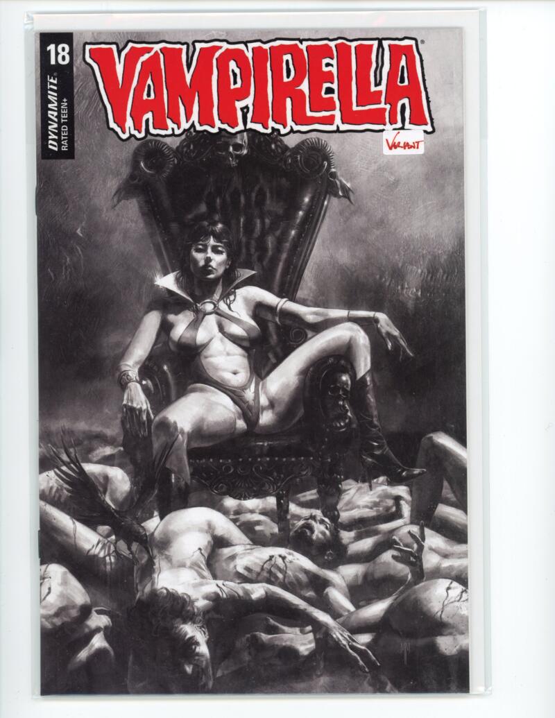 Vampirella #18 Mastrazzo B&W 1:40 Comic Mint VARIANT - B1-79 Image 1