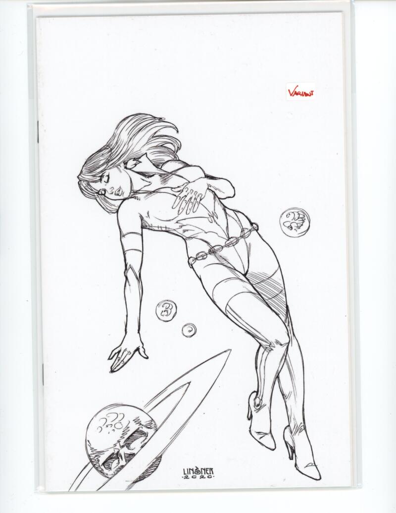 Vampirella Dark Powers #4 Virgin B&W Dynamite Comic Mint VARIANT - B1-85 Image 1