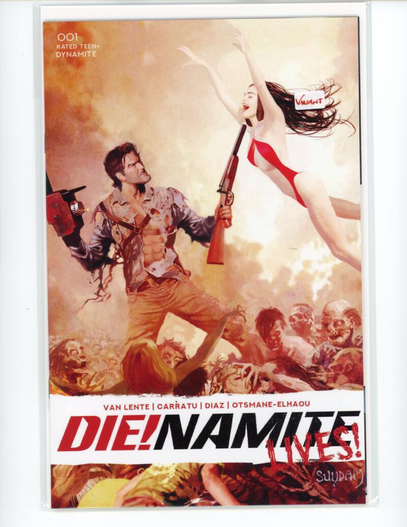 Die!namite Lives #1 Suydam 1:25 Dynamite Comic Mint VARIANT - B1-105 Image 1