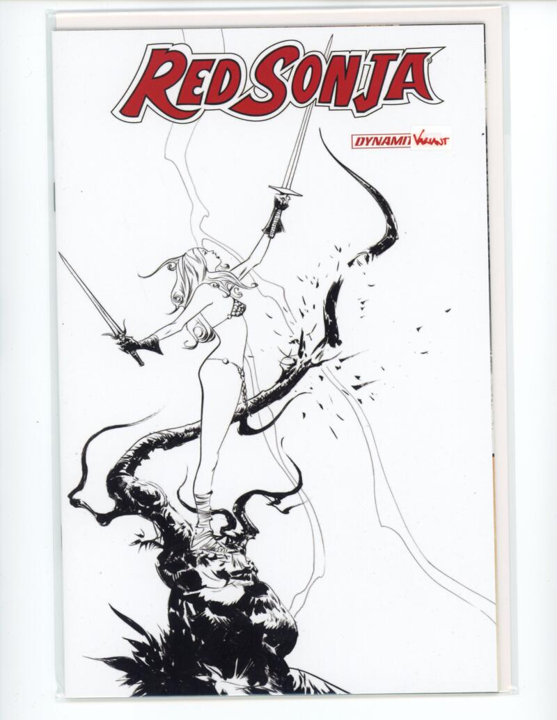 Red Sonja #28 B&W Dynamite Comic Mint VARIANT - B1-114 Image 1