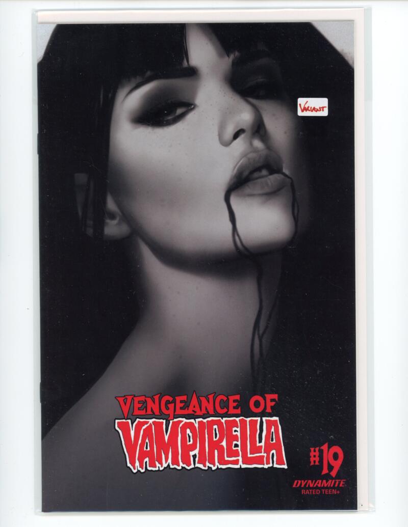 Vengeance of Vampirella #19 B&W Dynamite Comic Mint VARIANT - B1-115 Image 1