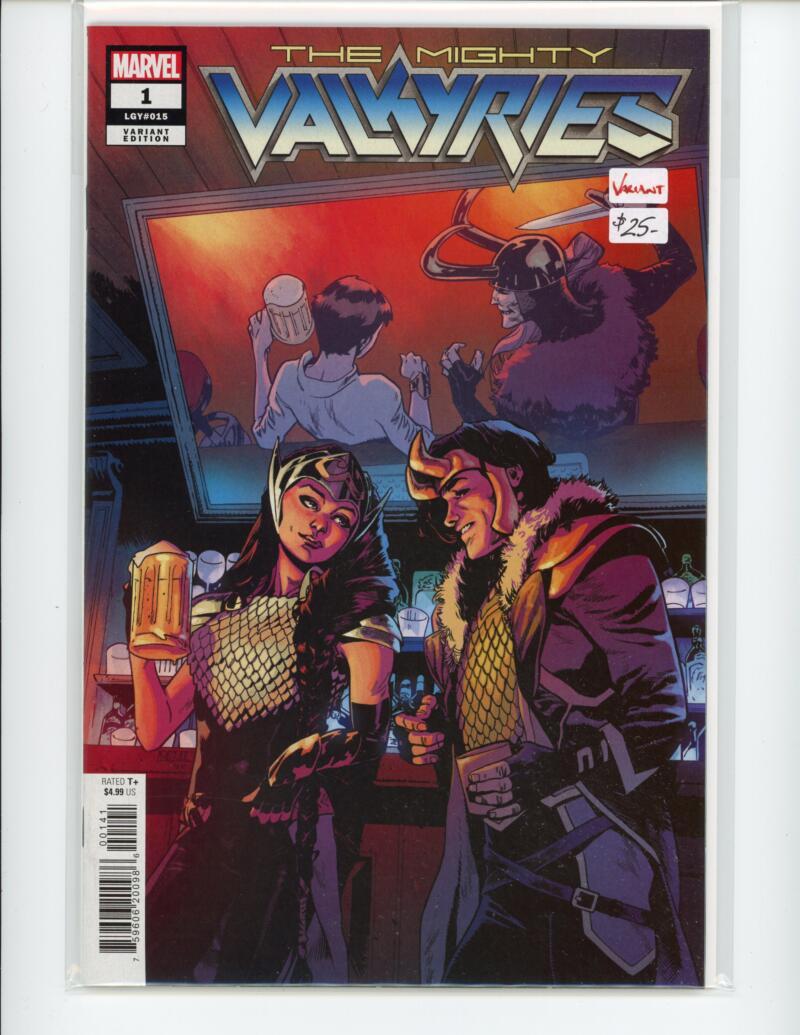 The Mighty Valkyries #1 Marvel Comic Mint VARIANT - B2-1 Image 1