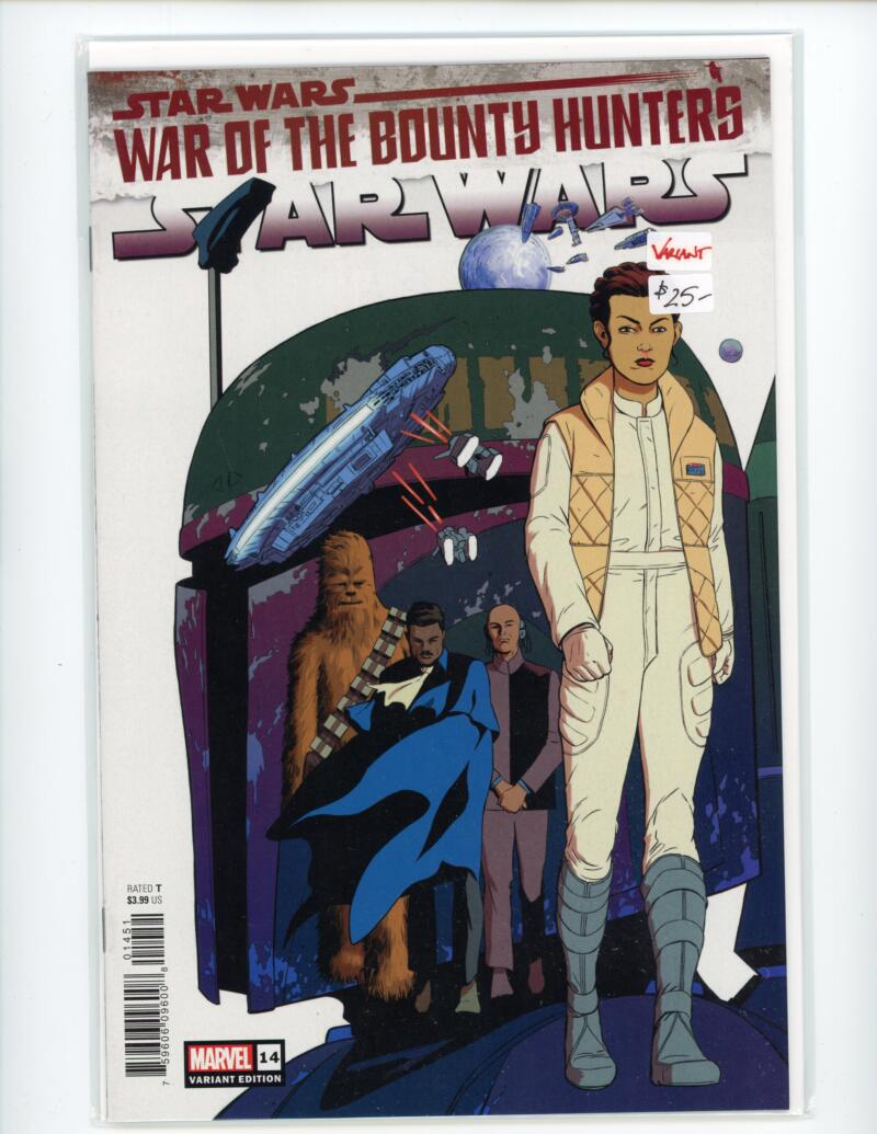 Star Wars - War of the Bounty Hunters #14 1:25 Comic Mint Limited VARIANT - B2-5 Image 1