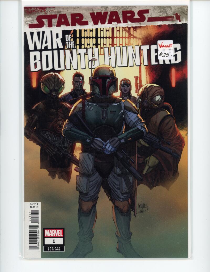 Star Wars - War of the Bounty Hunters #1 1:25 Comic Mint Limited VARIANT - B2-6 Image 1