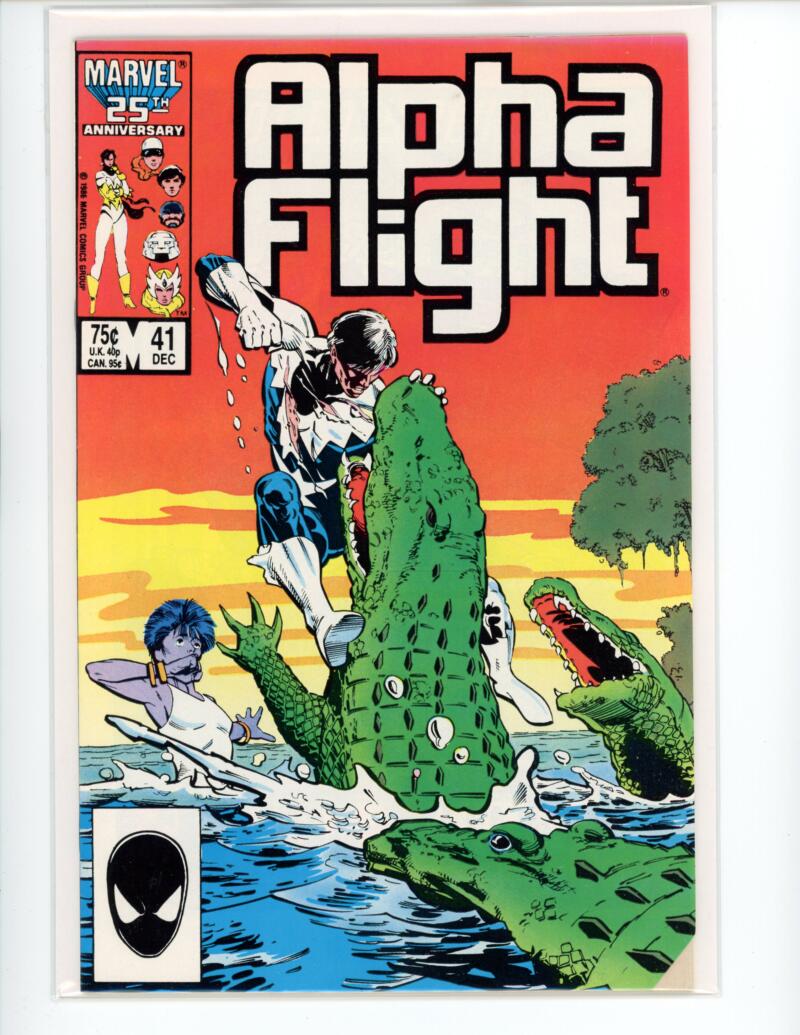 Marvel Alpha Fight #41 December 1986 Comic NM-Mint - B2-10 Image 1