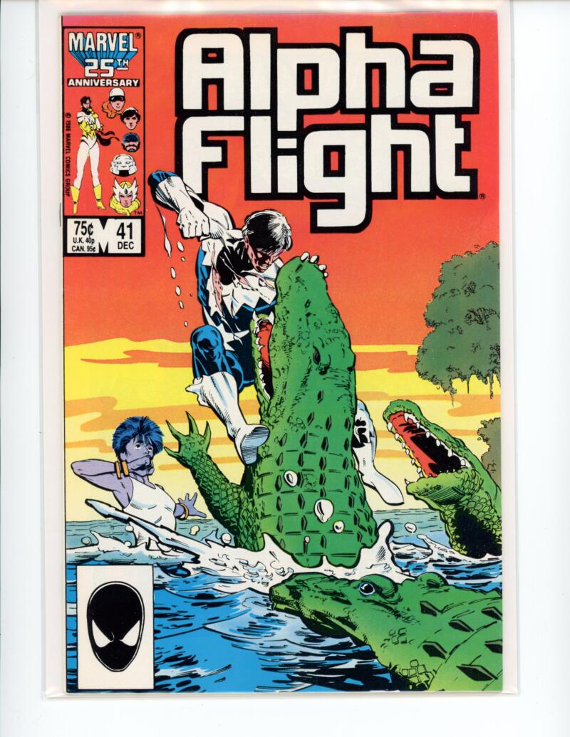 Marvel Alpha Fight #41 December 1986 Comic NM-Mint - B2-11 Image 1