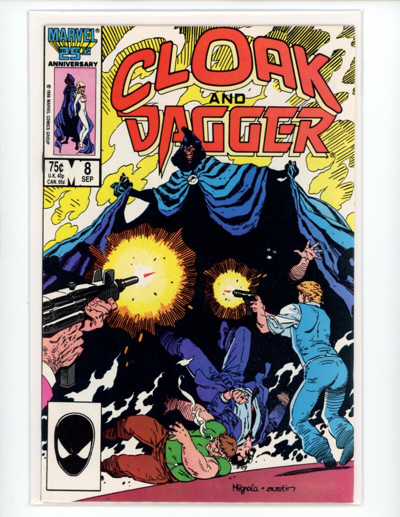 Marvel Cloak and Dagger #8 September 1986 Comic NM-Mint - B2-17 Image 1