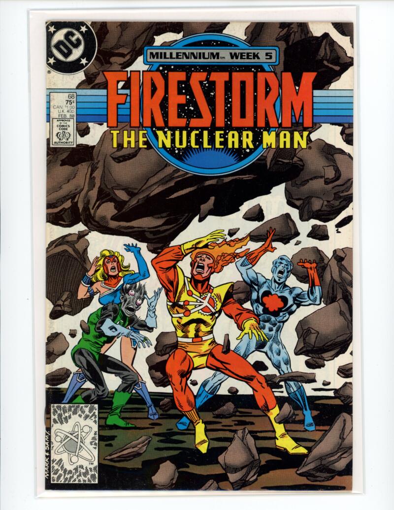 DC Firestorm The Nuclear Man #68 Feb 1988 Comic NM-Mint - B2-23 Image 1