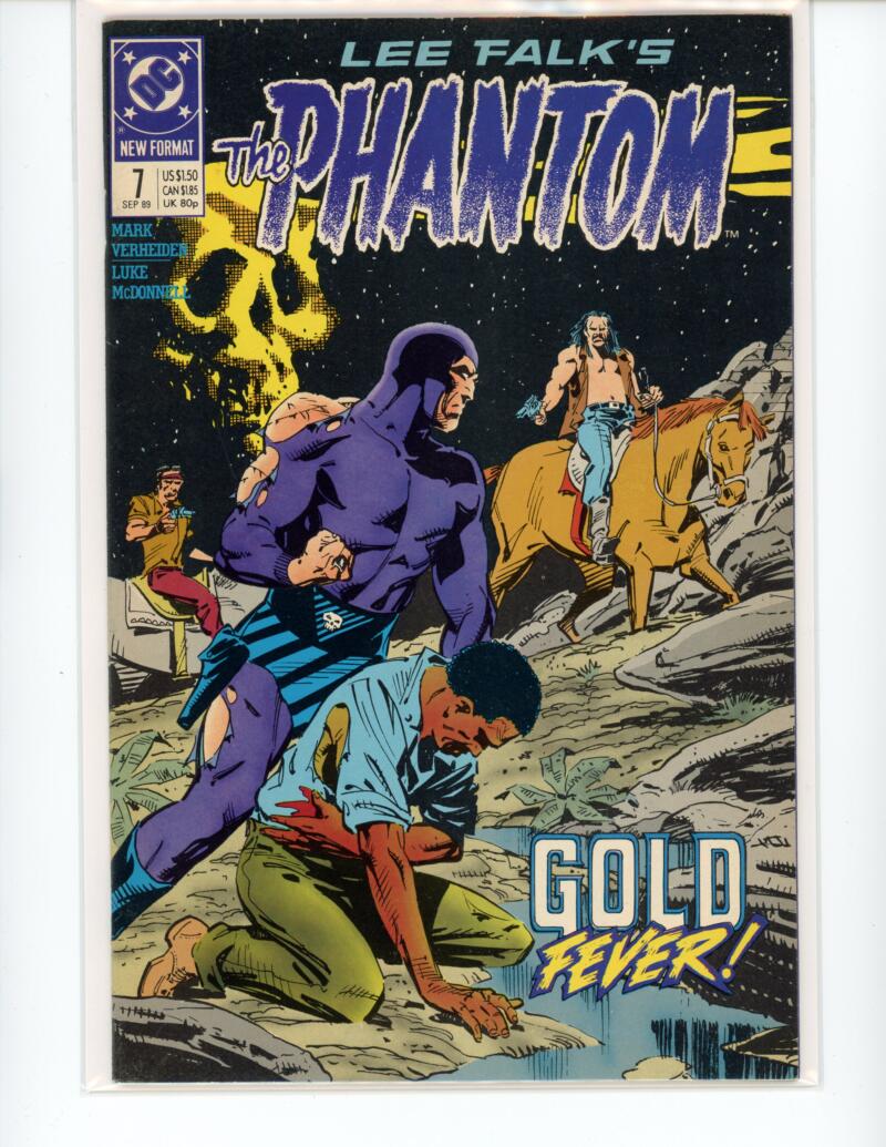 DC The Phantom Gold Fever #7 September 1989 Comic NM-Mint - B2-43 Image 1