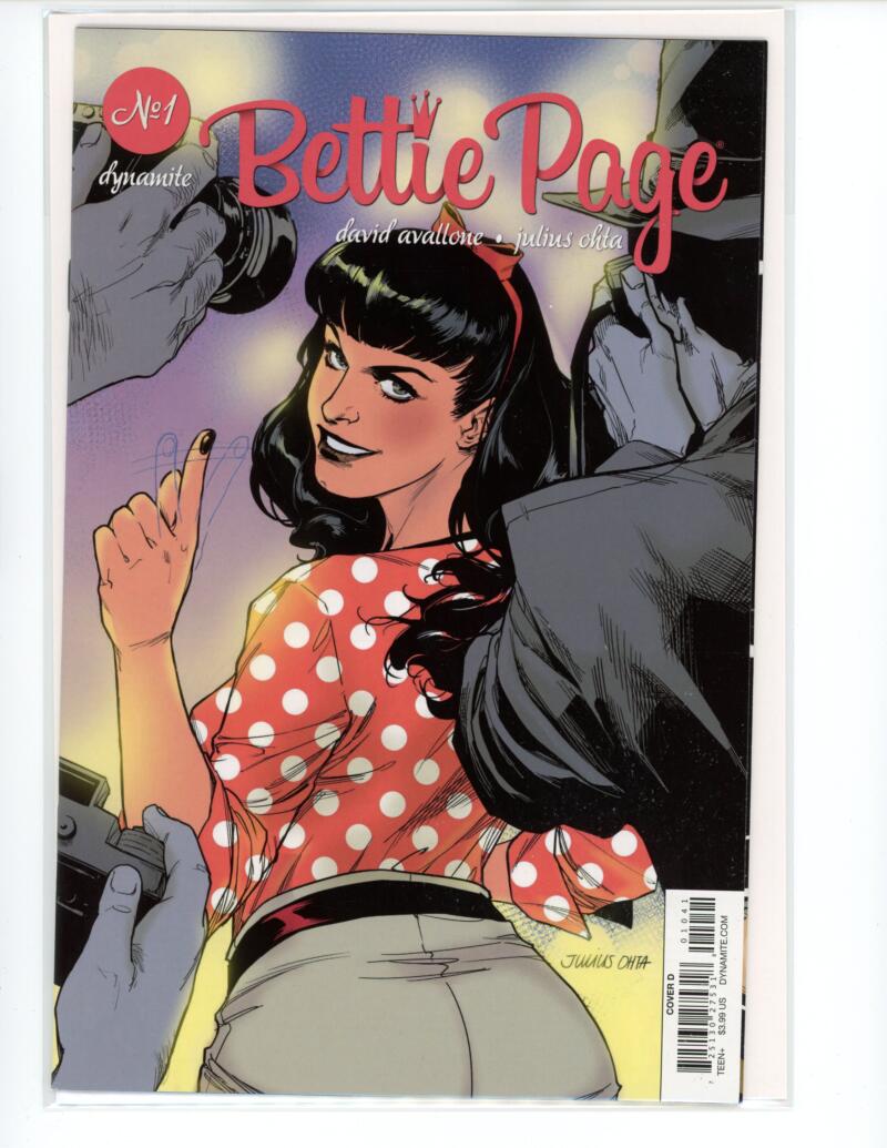 Betty Page #1 2018 Ortha - Avallone Cover Comic NM-Mint - B2-55 Image 1
