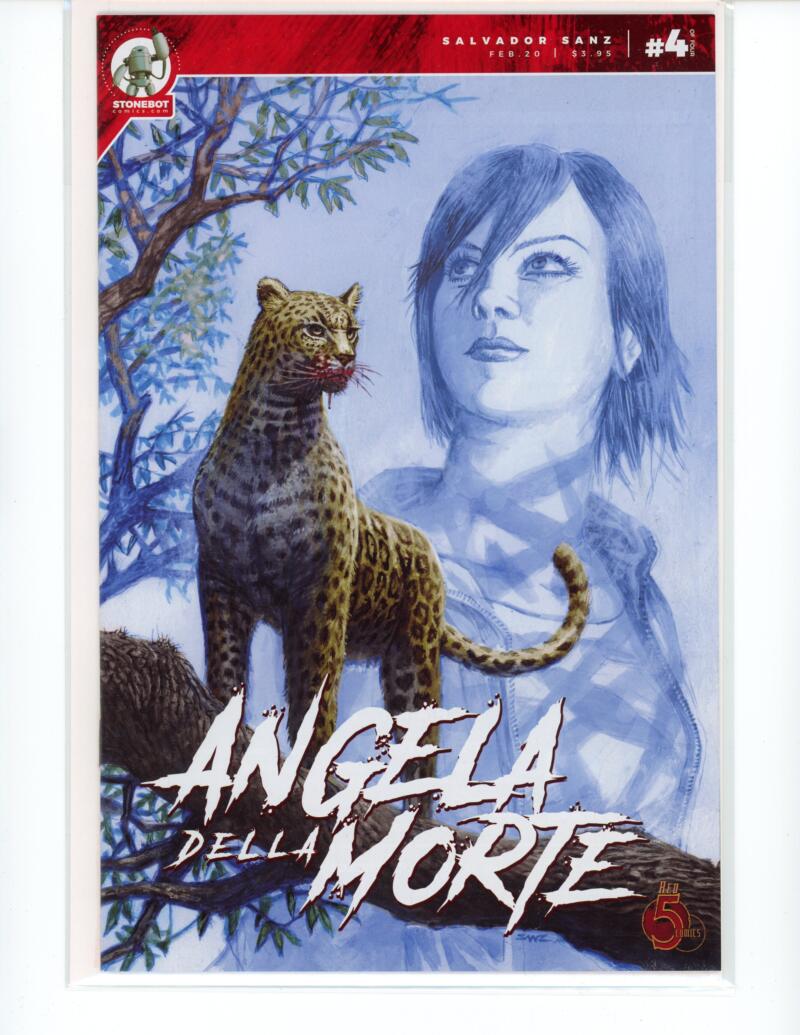 Angela Della Morte #5 Feb. 2020 Red 5 Comic NM-Mint - B2-79 Image 1