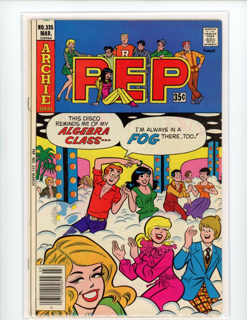 Pep Archie Series #335 1978 Comic VF-NM - B3-9 Image 1