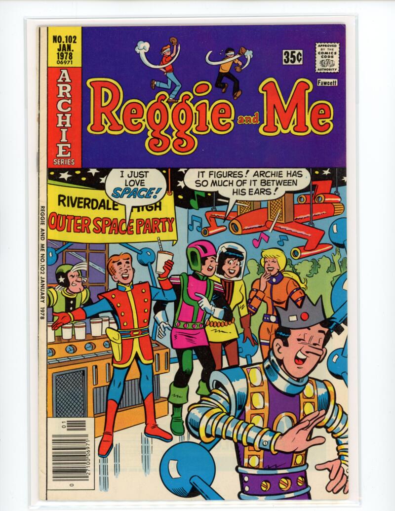 Archie Reggie and Me #102 1978 Comic VF-NM - B3-13 Image 1