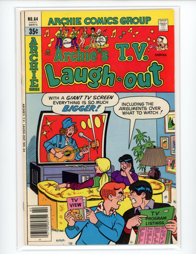 Archie Archie's T.V. Laugh-Out #64 1979 Comic VF-NM - B3-18 Image 1