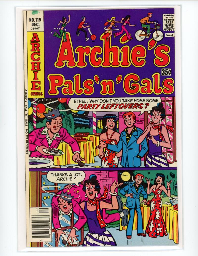 Archie Archie's Pals 'N' Gals #119 1977 Magazine Comic Book VF-NM - B3-27 Image 1