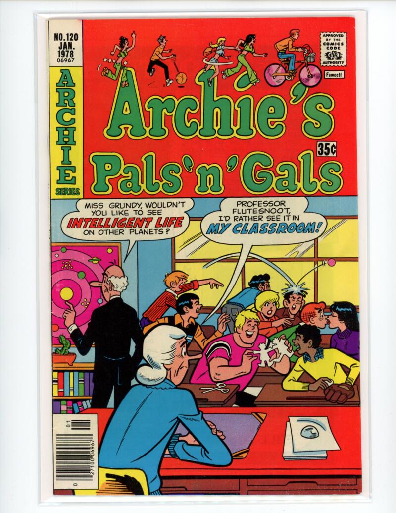 Archie Archie's Pals 'N' Gals #120 1978 Magazine Comic Book VF-NM - B3-28 Image 1