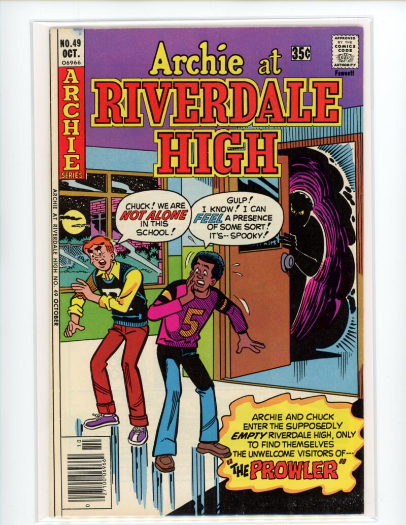 Archie Archie at Riverdale High #49 1977 Magazine Comic Book VF-NM - B3-29 Image 1
