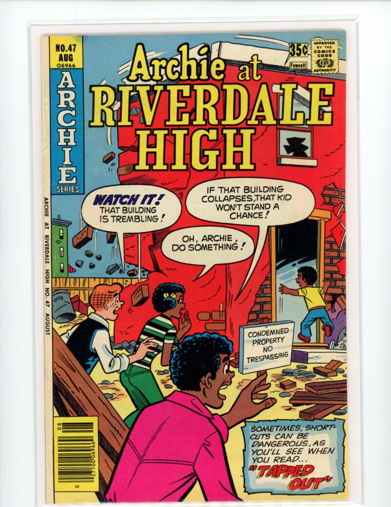 Archie Archie at Riverdale High #47 1977 Magazine Comic Book VF-NM - B3-30 Image 1
