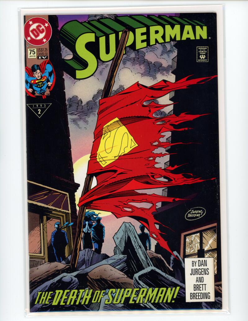 DC Superman #2 January 1993 Magazine Comic Book Mint - B3-59 Image 1