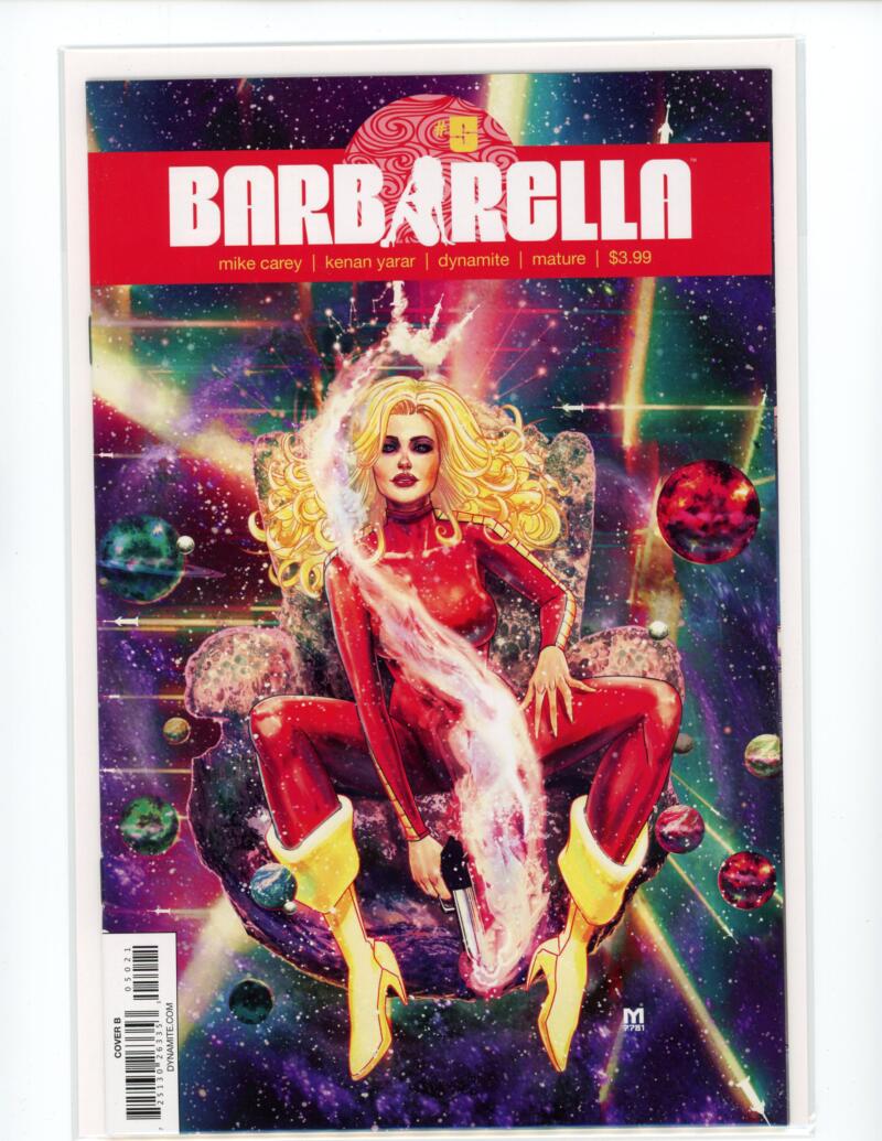 Barbarella #5 2018 Cover B Dynamite Comic Book Mint - B3-67 Image 1