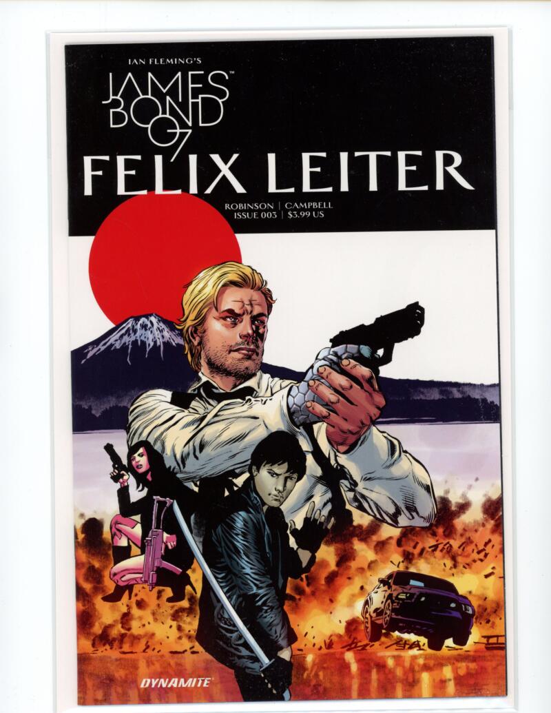James Bond 007 #3 2017 Felix Leiter Dynamite Comic Book Mint - B3-79 Image 1