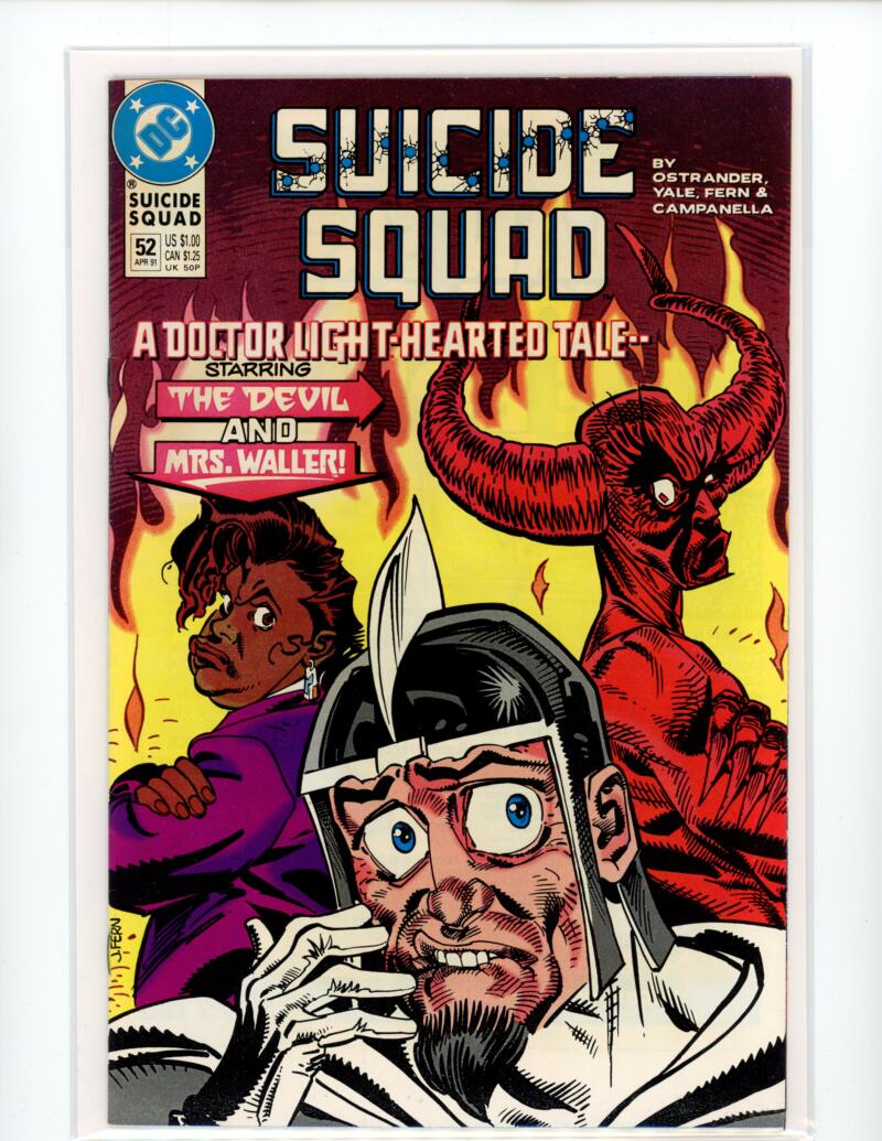 DC Suicide Squad #52 April 1991 Light-Heated Tale Comic Book NM - B3-83 Image 1