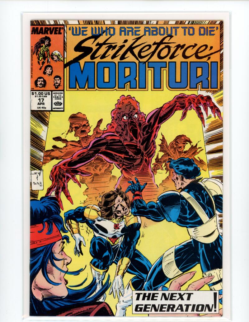 Marvel Strikeforce Morituri #17 Next Generation Comic Book NM+ - B3-87 Image 1