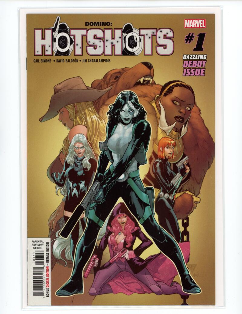 Marvel Domino: Hot Shots Debut Issue #1 2019 Magazine Comic Book Mint - B3-95 Image 1