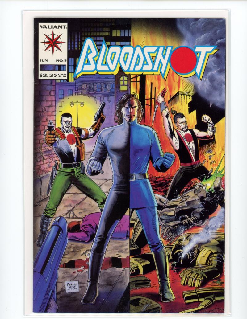 Bloodshot #5 June 1993 Valiant Magazine Comic Book Mint - B3-98 Image 1