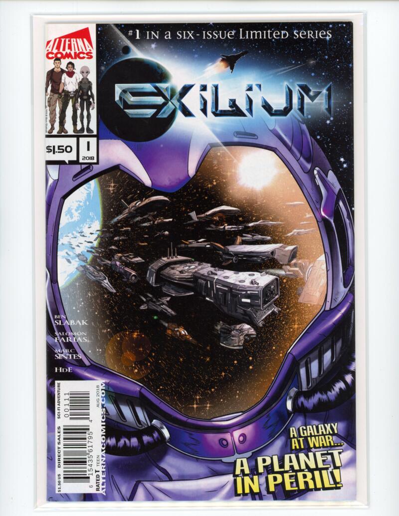 Exilium #1 Aug. 2018 Alterna Magazine Comic Book Mint - B3-100 Image 1