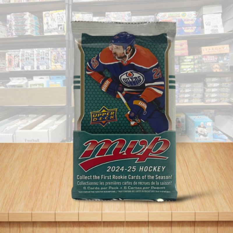 2024-25 Upper Deck MVP Hockey Blaster PACK - 6 Cards Per Pack Image 1
