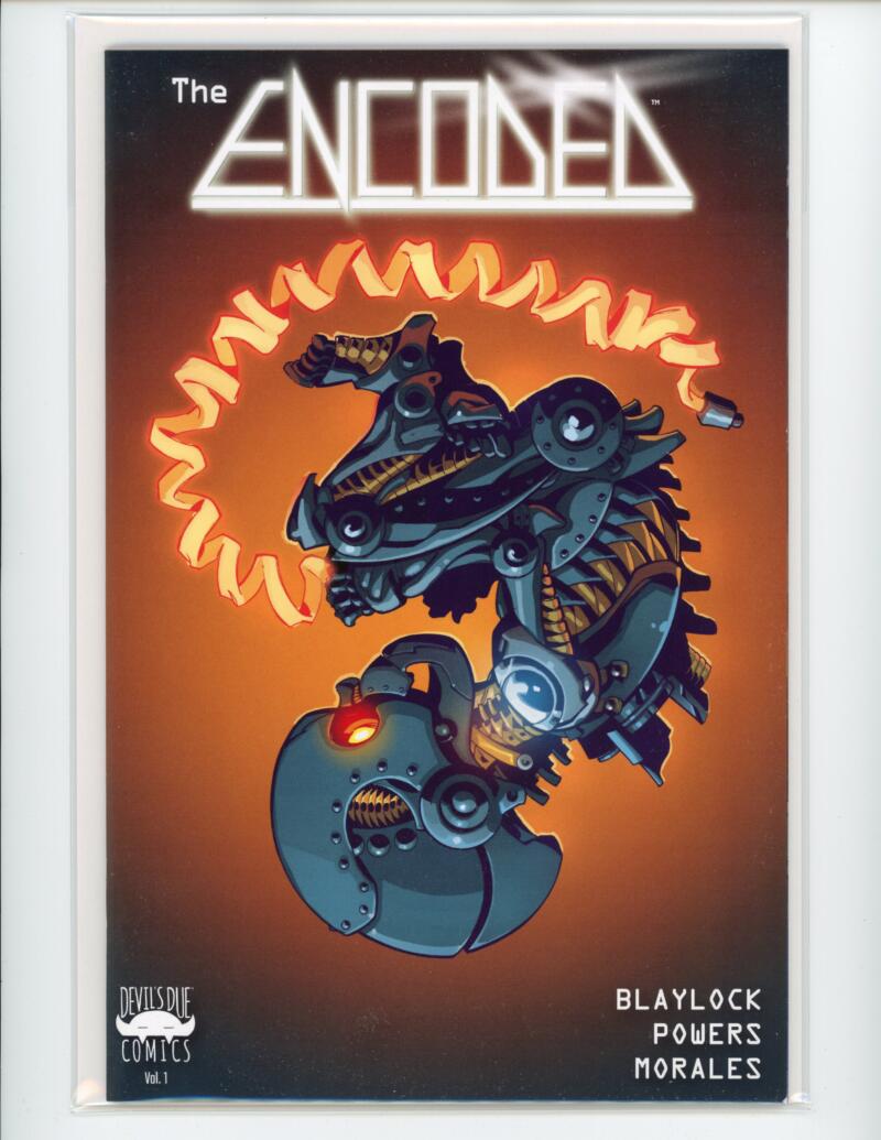 The Encoded #1 Devils Due 2021 Magazine Comic Book Mint - B4-1 Image 1