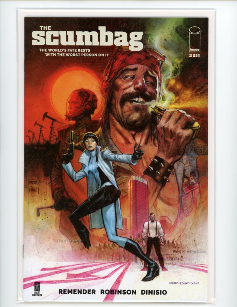 The Scumbag The Worlds Fate Rests #2 Magazine Comic Book Mint - B4-7 Image 1