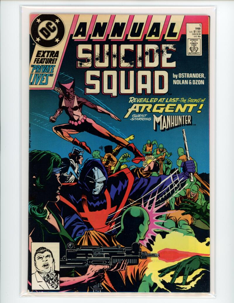 DC Suicide Squad Annual #1 1987 Magazine Comic Book VG-MT - B4-15 Image 1