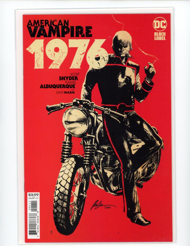 DC American Vampire 1976 #1 2020 Magazine Comic Book Mint - B4-20 Image 1