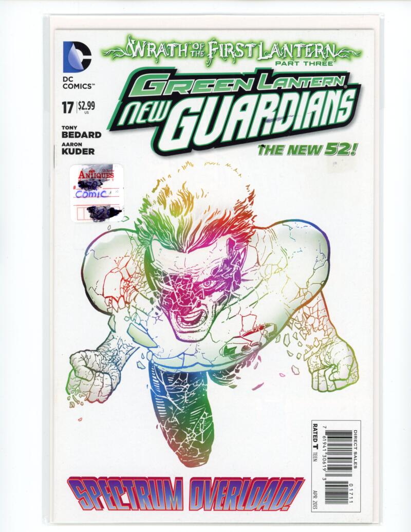Green Lantern New Guardians #17 New 52! Magazine Comic Book Mint - B4-22 Image 1