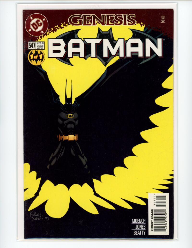 DC Batman #547 1997 Magazine Comic Book NM+ - B4-32 Image 1