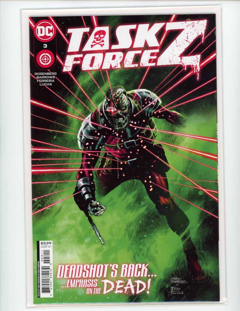 DC Task Force Z #3 Deadshots Back 2022 Magazine Comic Book Mint - B4-38 Image 1
