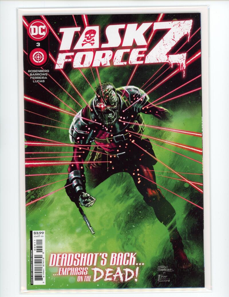 DC Task Force Z #3 Deadshots Back 2022 Magazine Comic Book Mint - B4-39 Image 1