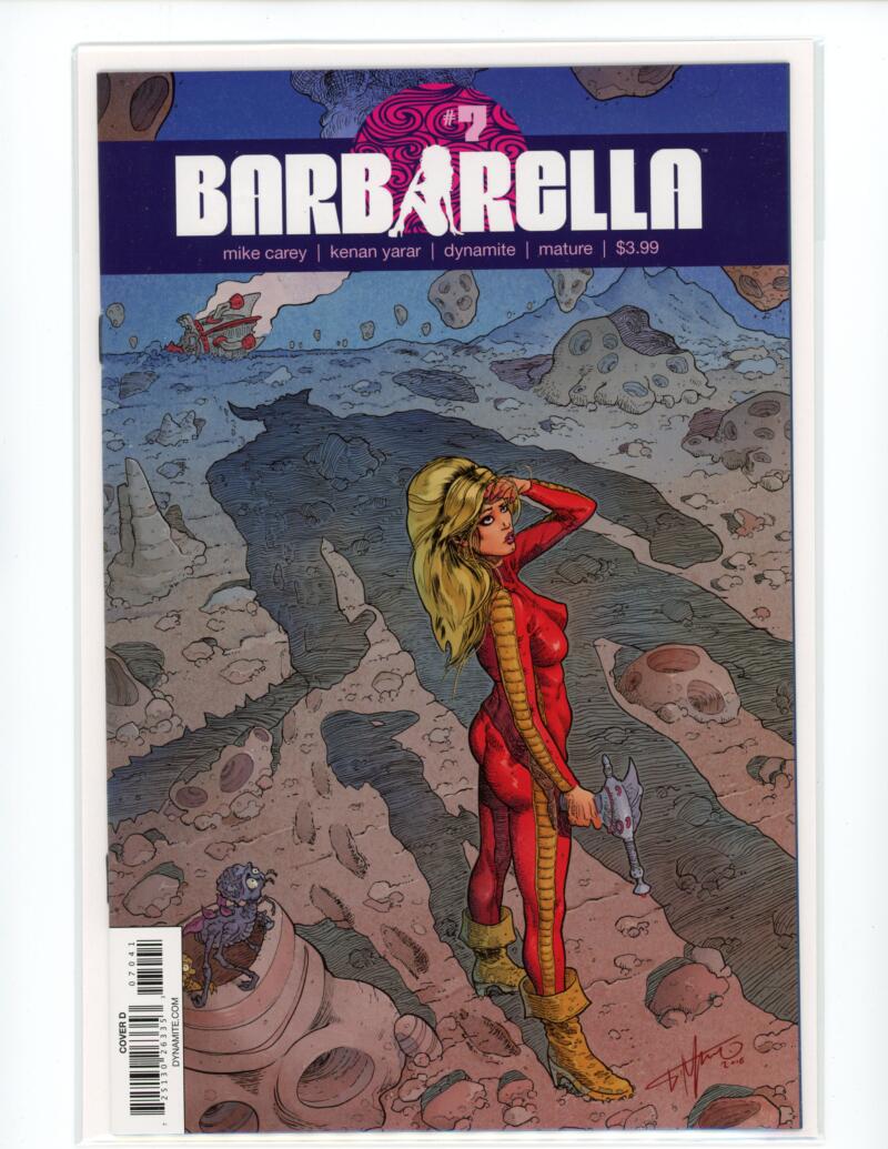 Barbarella #7 Cover D 2018 Silva Magazine Comic Book Mint - B4-63 Image 1