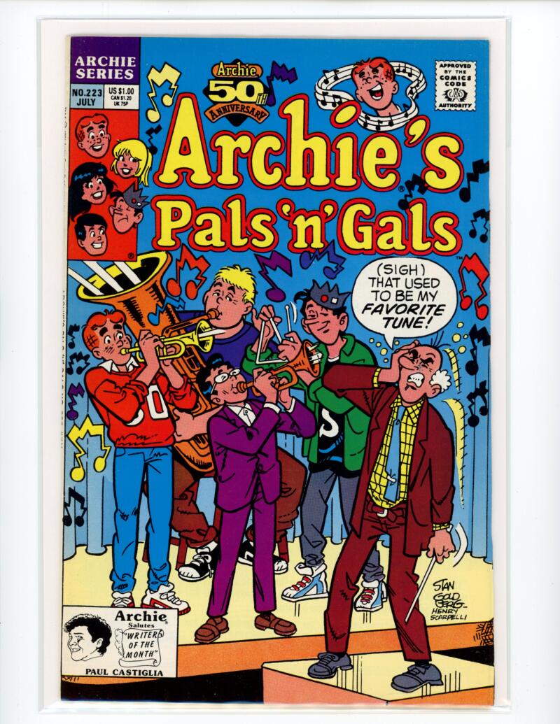Archie Archie's Pals N Gals #223 July 1991 Magazine Comic Book Mint - B4-71 Image 1