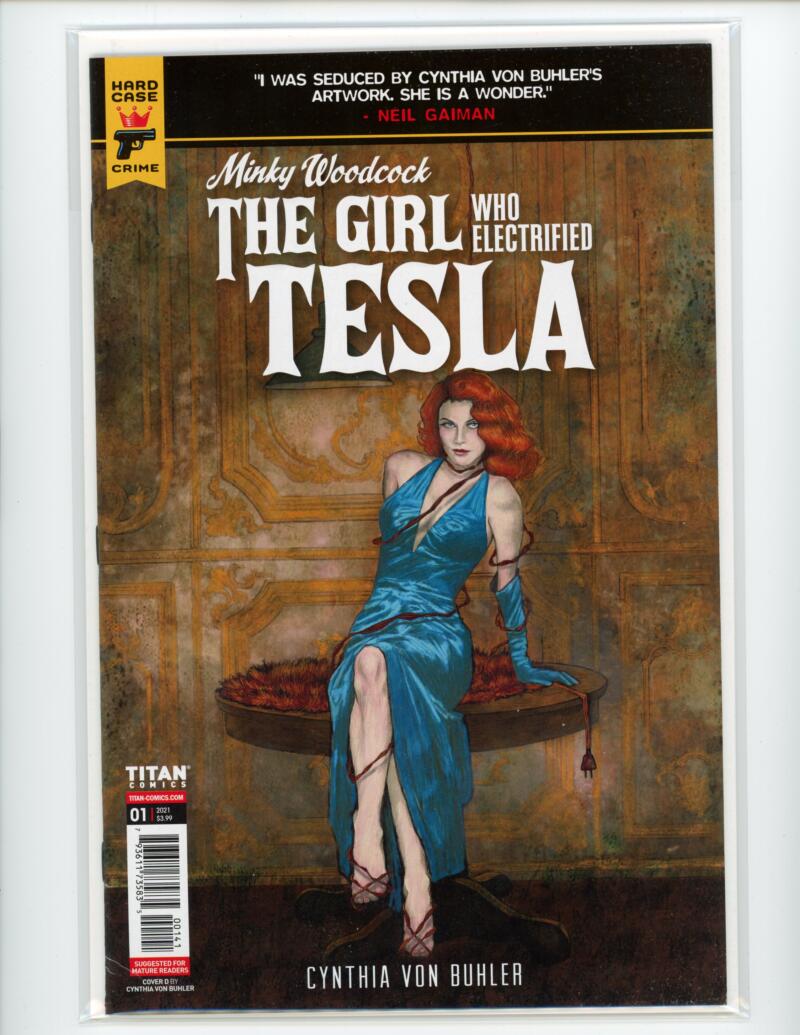 Pinky Woodcock Girl Who Electrified #1 2021 Magazine Comic Book Mint - B4-89 Image 1